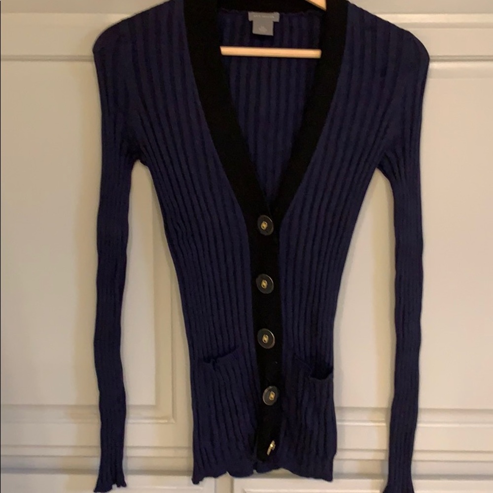 Ann Taylor ribbed cardigan
